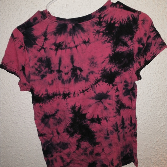 "watch this" emo tie dye shirt - Picture 3 of 3